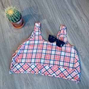 Plaid Crop Top